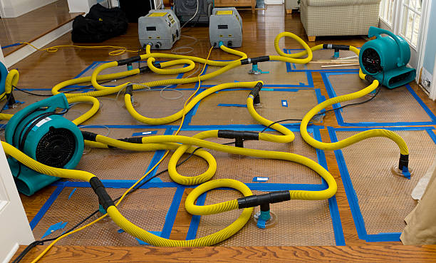 Professional Crawl Space Water Removal technician working in Ketchum, OK